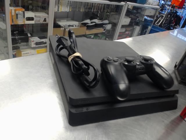 Console ps4 slim + manette + fils