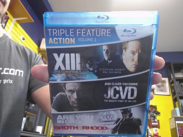 Jean claude van damme triple film
