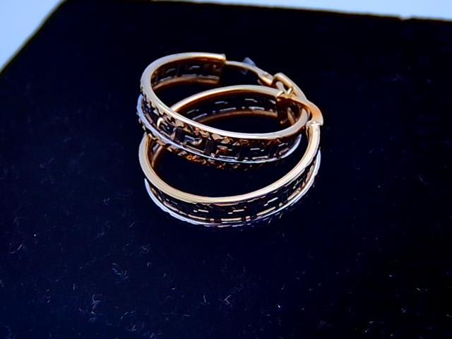 BOUCLES D OREILLES EN OR 10KT