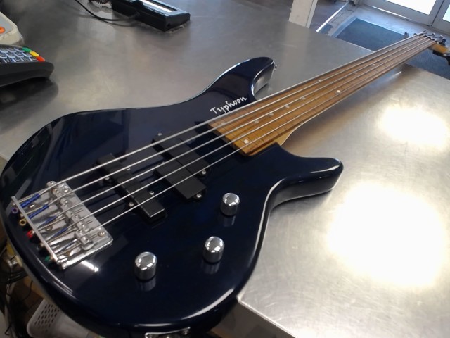 Base electric bleu fret less