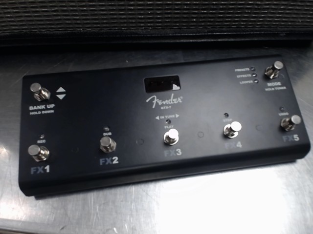 Foot switch fender