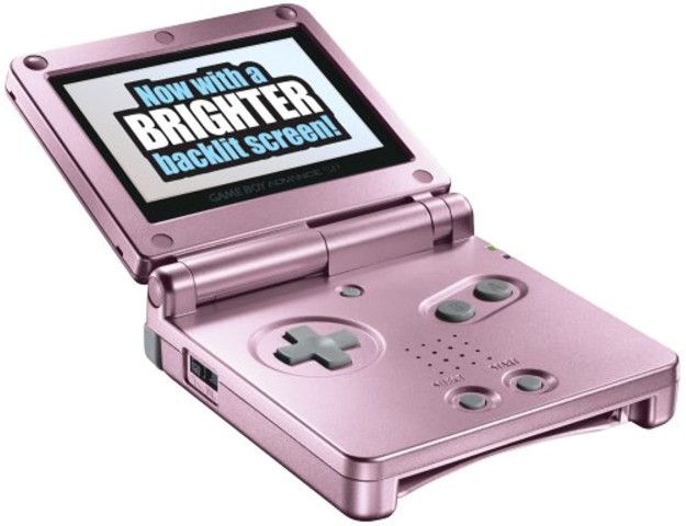 Gameboy advance rose sans chargeur