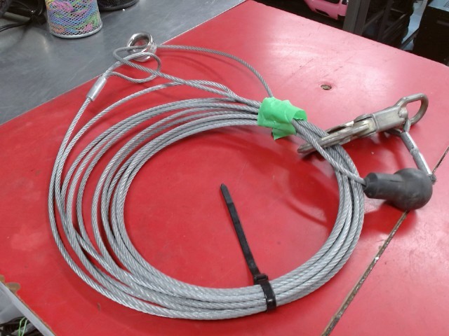 Cable d'acier galvanis
