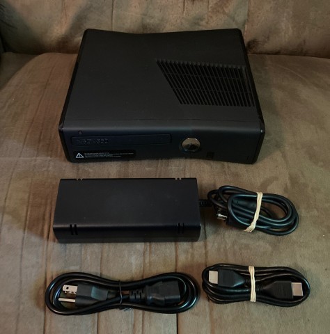 Xbox 360 noir used +powermanette