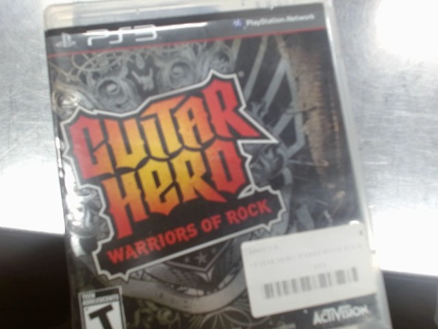 Guitar hero warrior of rock