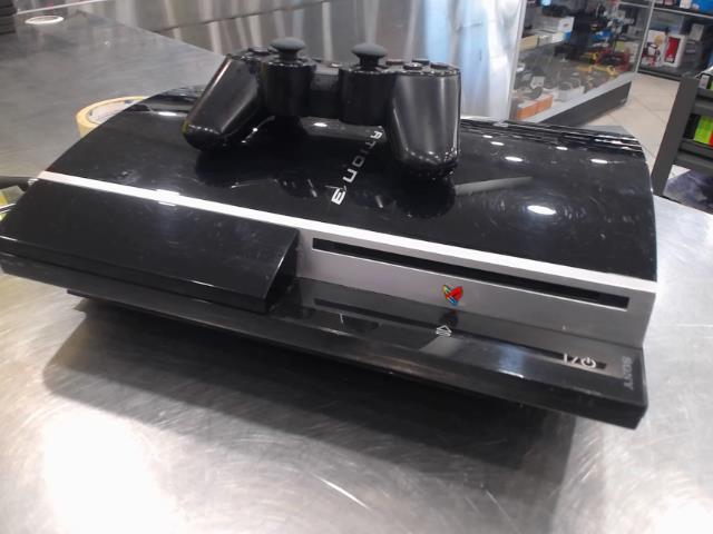 Console avec manette et fils