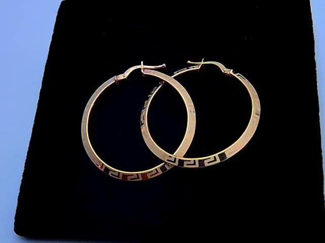 BOUCLES D OREILLES EN OR 10KT