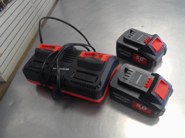 Chargeur a batterie plus 2 baterri