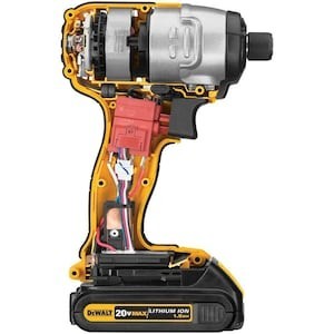 Cordless impack drive