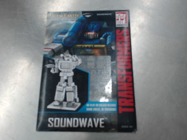 Casse tete metalique soundwave
