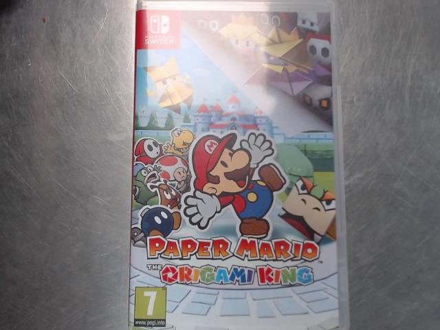 Paper mario origami king