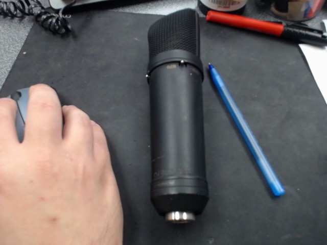 Large capsule condenser microphone