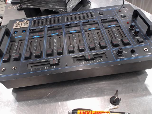 Console a mixer