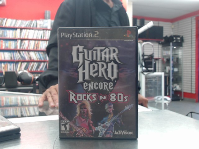 Guitar hero encore rocks the 80s