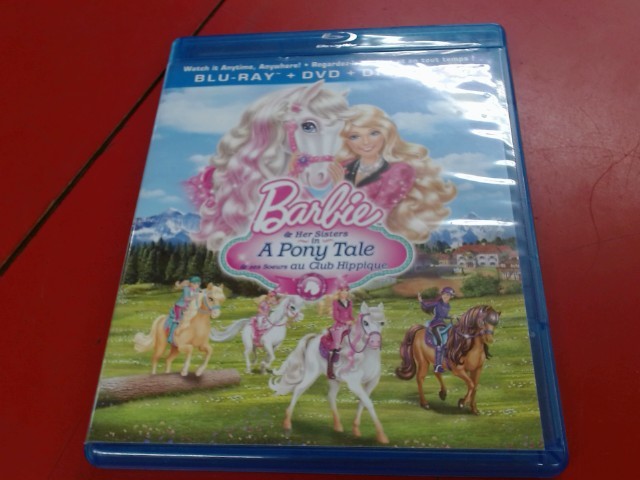 Barbe her sisters in a pony tale