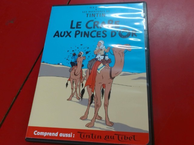 Tintin le crabe aux pinces d'or