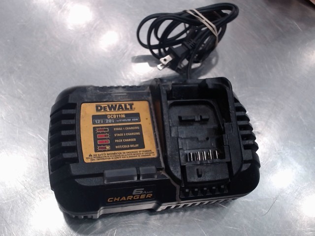 Chargeur dewalt 12v/20v 6amp charger