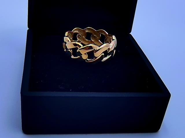 BAGUE EN  OR 10KT NEW