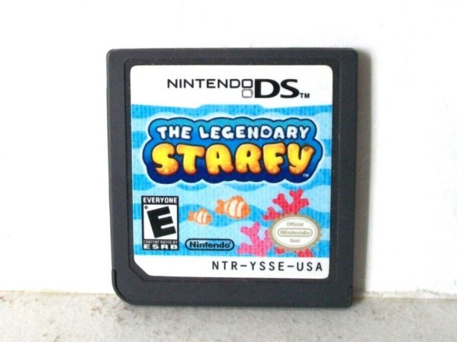 The legendary starfy nintendo ds loose