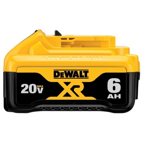 Batterie dewalt 20v de 6ah