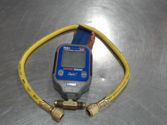 Megohmmeter digital vaccum gauge