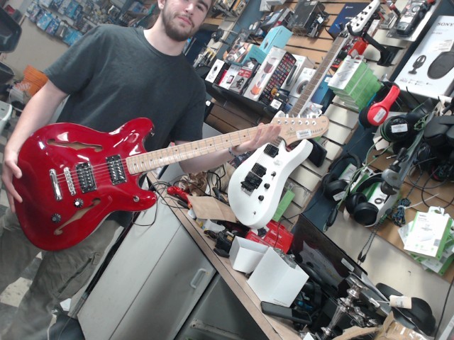 Squier starcaster affinity rouge