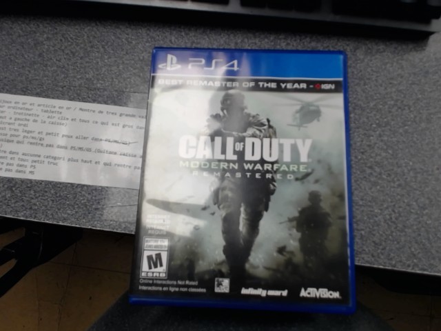 Call of duty modern warfare