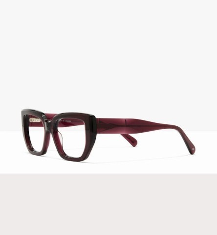 Lunettes de vue san prescription rouge