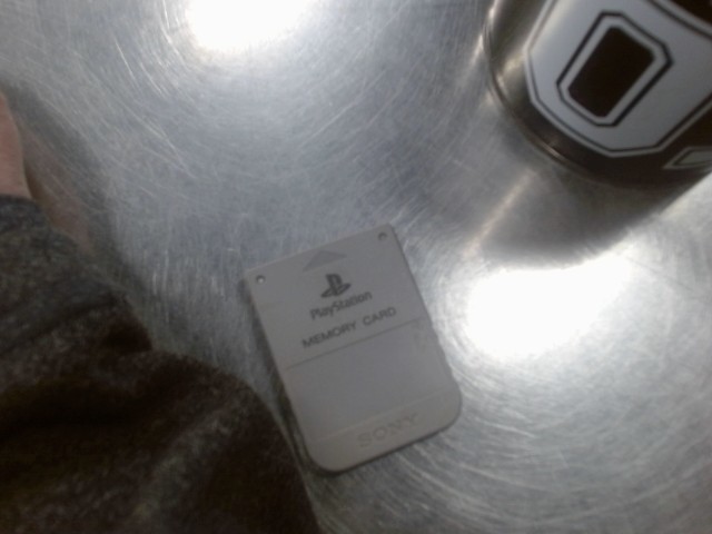 Memory card ps1