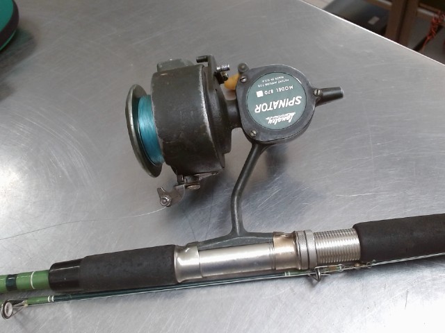 Canne a peche silstar av moul spinator