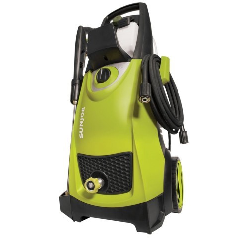 Laveuse a pression electrique verte