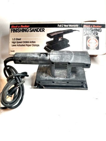 Finishing sander 1/2