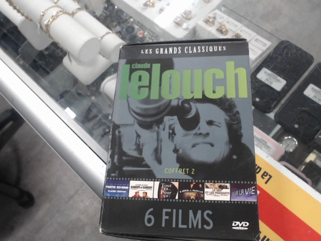 Coffret de claude lelouch 6 films