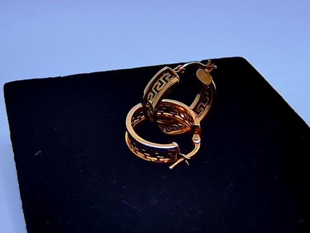BOUCLES D OREILLES EN OR 10KT