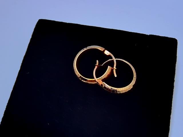 BOUCLES D OREILLES EN OR 14KT