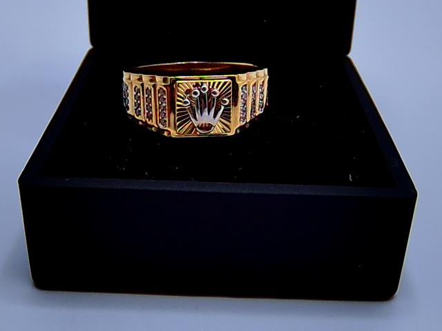 BAGUE EN OR 10KT 