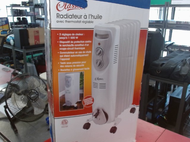 Oil filed heater