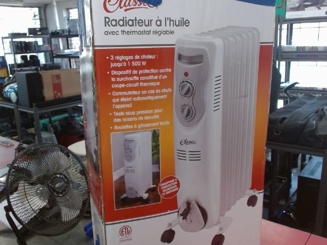 Oil filed heater