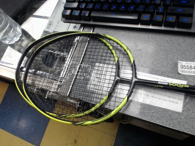Paire raquette badminton