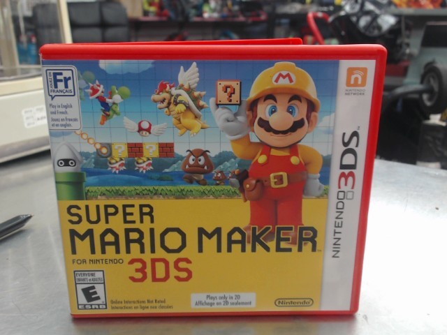 Super mario maaker 3ds