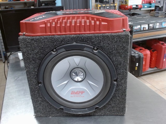 Subwoofer avec amplie sony