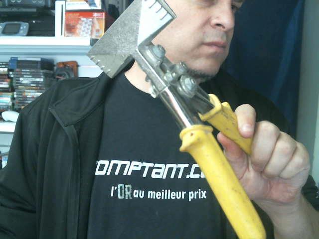 Pince jaune
