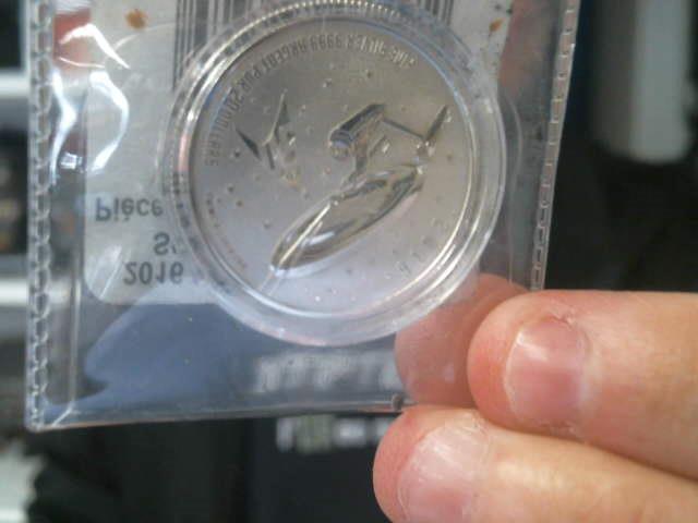 2016 20$ fine silver coin