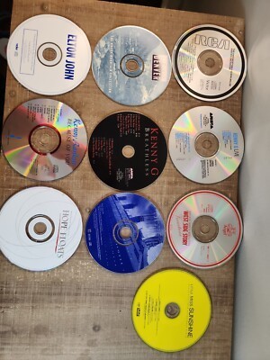 Lots de 10 cd de music