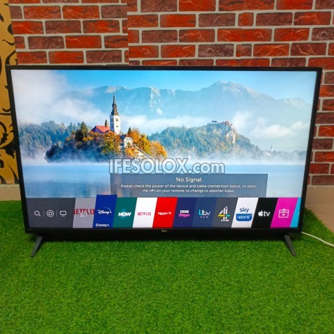 Tv smart 49' lg used +manette