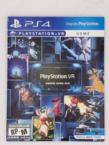 Playstation vr demo disc ps4