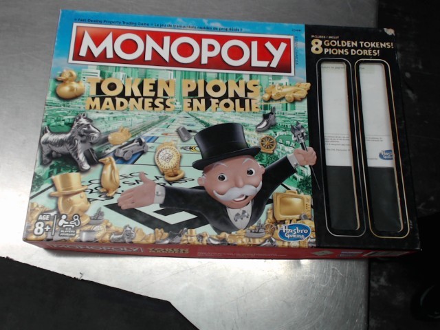Monopoly pions en folie