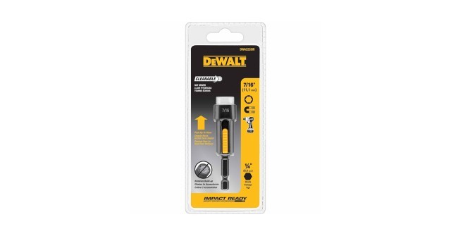 Nut driver dewalt 3/8'' 9.5mm
