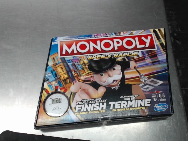 Monopoly speed