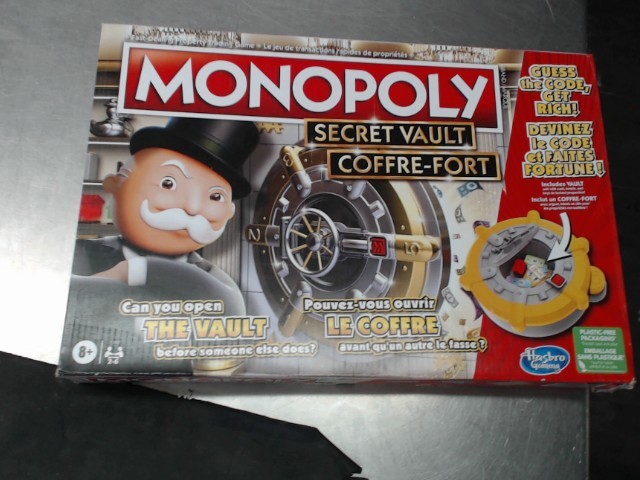 Monopoly coffre-fort